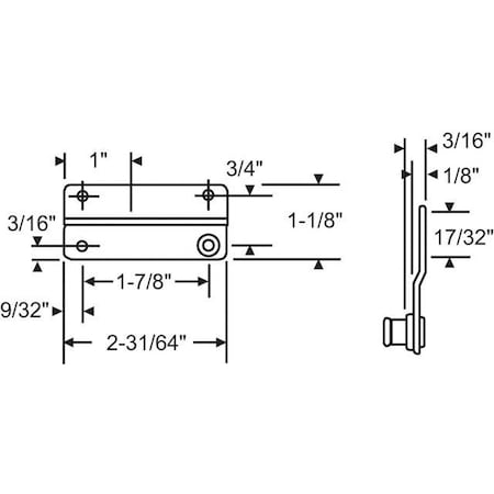 Strybuc Stud Bracket 39-52